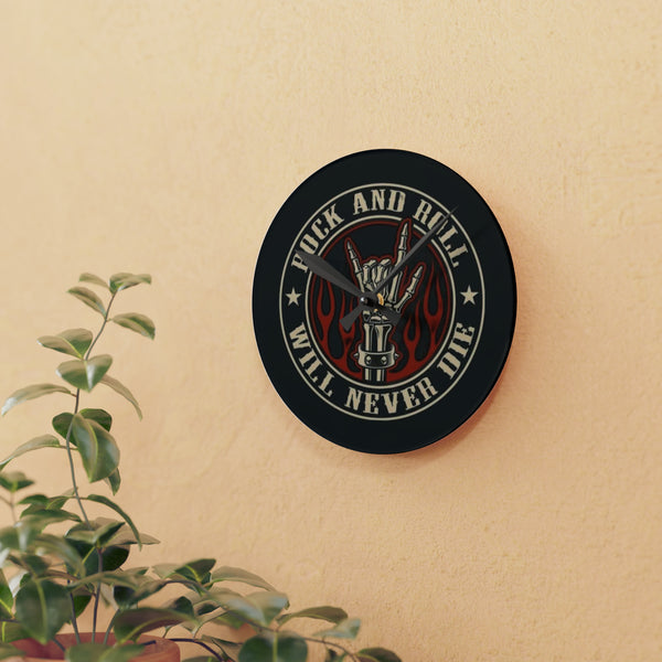 Rock n Roll will never die, Wall Clock