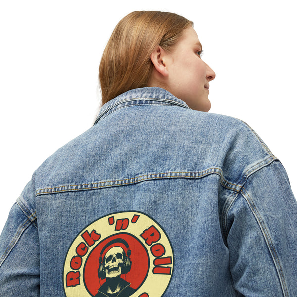 Rock n Roll Music, Women's Denim Jacket