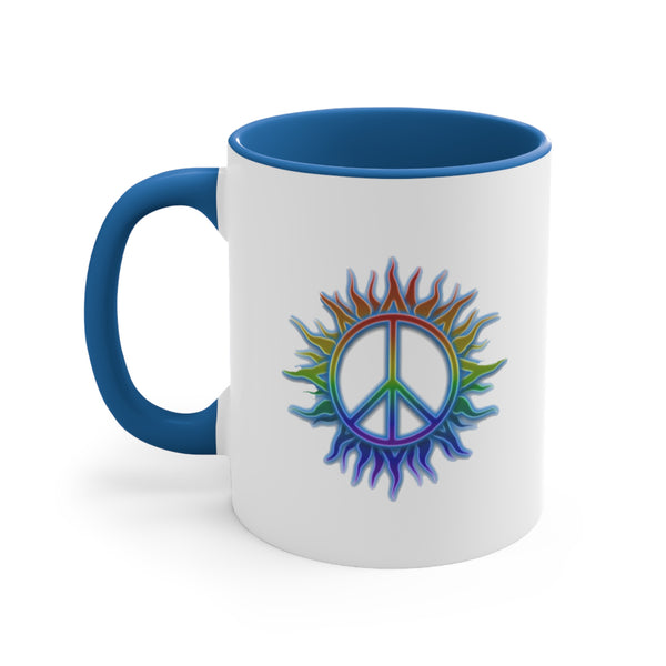 Peace Sign, Coffee Mug, 11oz