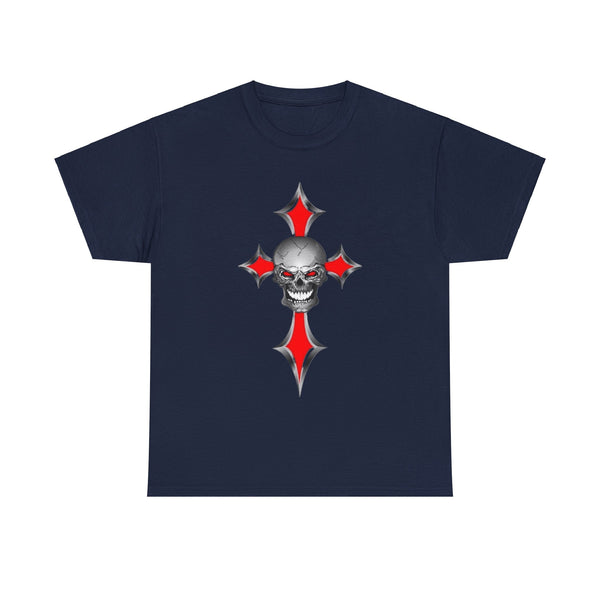 Skull And Cross, Heavy Cotton Tee