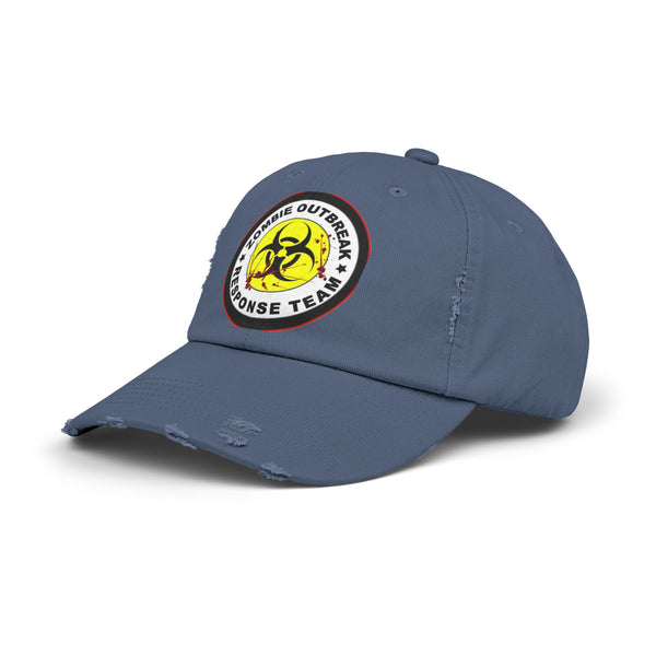 Zombie Response Team, Unisex Distressed Cap