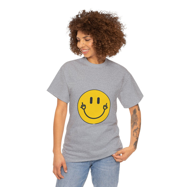 Happy Face, Heavy Cotton Tee