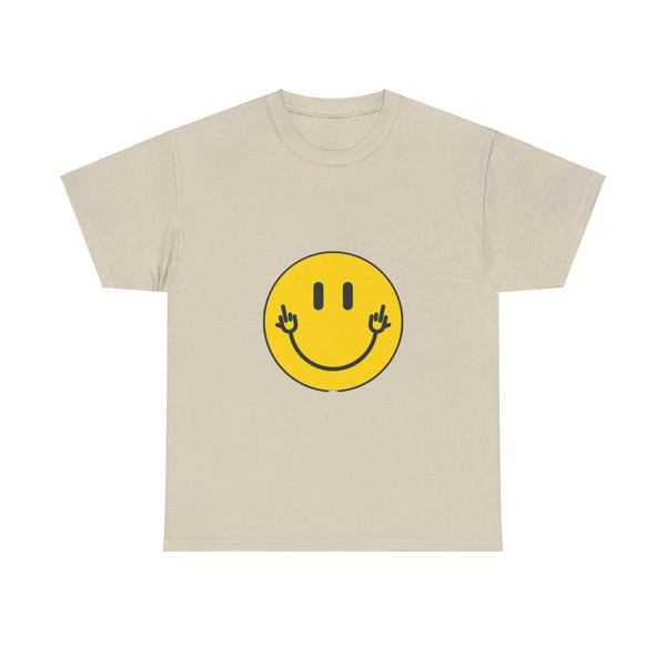 Happy Face, Heavy Cotton Tee