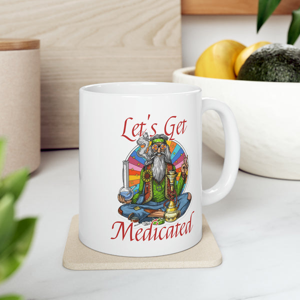 Let's Get Medicated Coffee Mug, 11oz