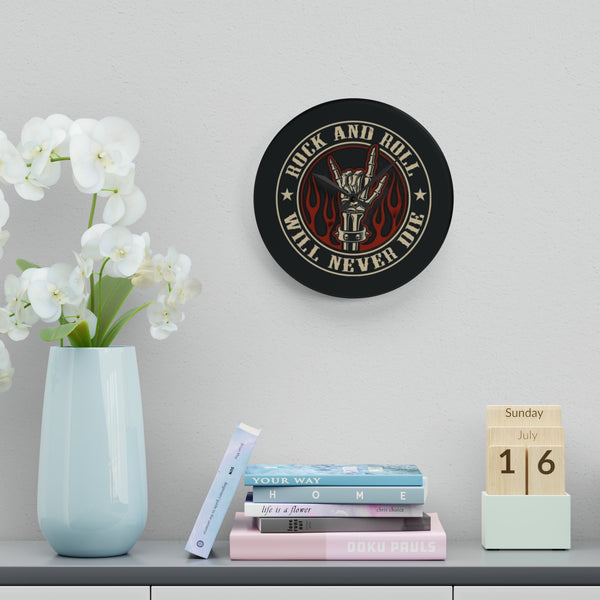 Rock n Roll will never die, Wall Clock