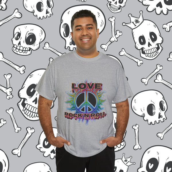 Love Rock n Roll, Heavy Cotton Tee